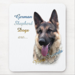 Tysk Shepherd Hund Best Friend 2 Musmatta