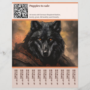 Tysk Shepherd Hund Flyer