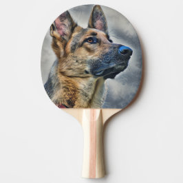 Tysk Shepherd Hund Golf Bollar Golf Hat Clip Golf Pingisracket