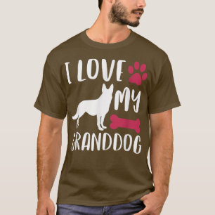 Tysk Shepherd Hund Grandma Grandpa Granddog - Co T Shirt