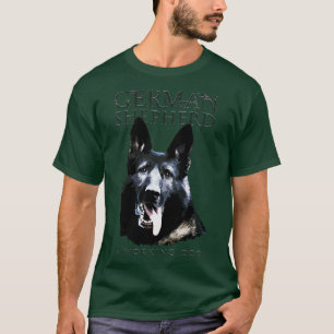 Tysk Shepherd Hund GSD (22) T Shirt