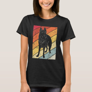 Tysk Shepherd Hund Kärlek Motif Hundägare T Shirt