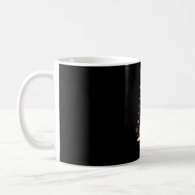Tysk Shepherd-Hund Light Ugly Kaffemugg (Vänster)