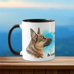 Tysk Shepherd Hund Loyal Friend Mugg