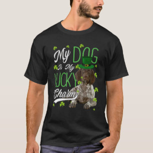 Tysk Shepherd Hund Min Hund är min Lucky Charm T Shirt