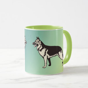 Tysk Shepherd Hund Mugg