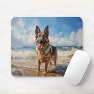 Tysk Shepherd hund Musmatta
