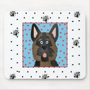 Tysk Shepherd Hund Musmatta