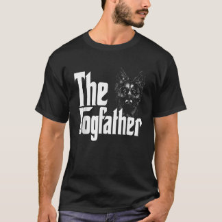 Tysk Shepherd Hund Pappa Dogfather Hundar pappa Fa T Shirt