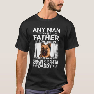 Tysk Shepherd Hund pappa Pappa Gift För manar T Sh Shirt