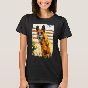 Tysk Shepherd Hund Police German Shepherd T Shirt