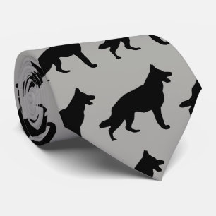 Tysk Shepherd Hund Silhouette Slips