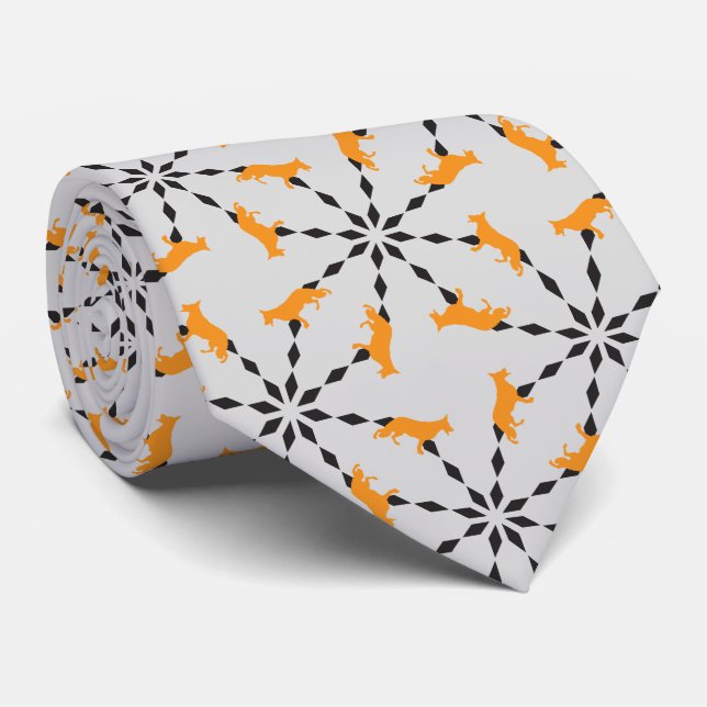 Tysk Shepherd Hund Slips (Rullad)