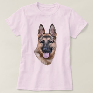 Tysk Shepherd Hund T-shirt