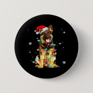 Tysk Shepherd Hund Träd jul Sweater Julafton Do Knapp
