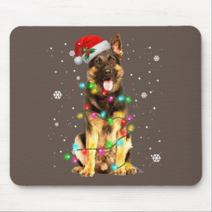 Tysk Shepherd Hund Träd jul Sweater Julafton Do Musmatta