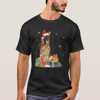 Tysk Shepherd Hund Träd jul Sweater Julafton Do T Shirt