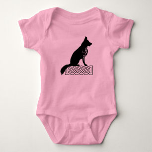 Tysk Shepherd Loki Sailor's Knot Black T Shirt