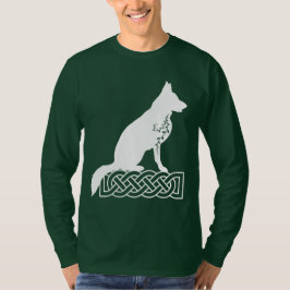 Tysk Shepherd Loki Sailor's Knot White T Shirt