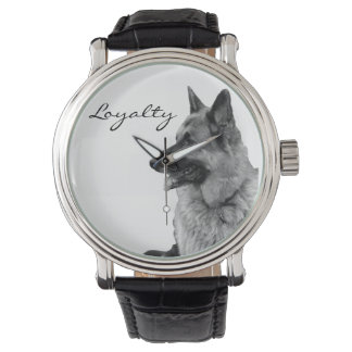 Tysk shepherd Loyalty Watch Armbandsur