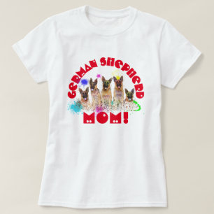 Tysk Shepherd Mamma Best Hund Mamma T Shirt
