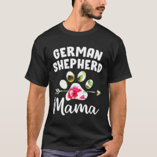 Tysk Shepherd Mamma German Shepherd Hund T Shirt