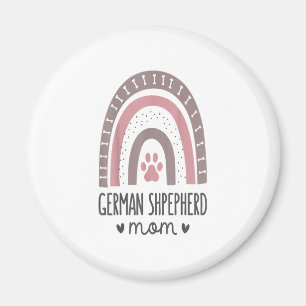 Tysk Shepherd Mamma Rainbow Tass Hund Mamma Magnet