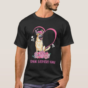 Tysk Shepherd Mamma Women Girls Mamma Mamma T Shirt