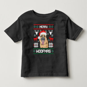 Tysk Shepherd Merry Woofmas Sweatshirt jul T Shirt