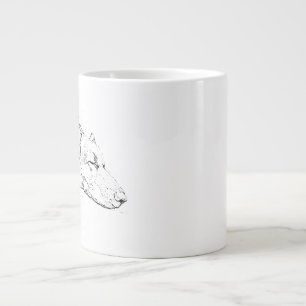 Tysk Shepherd-mugg, Personlig Dog Mom-kaffe Jumbo Mugg