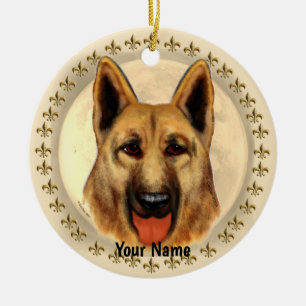 Tysk shepherd ornament