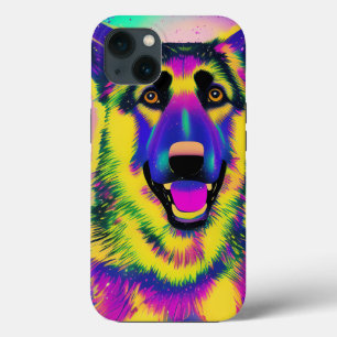 Tysk Shepherd Pop Art