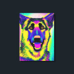 Tysk Shepherd Pop Art Canvastryck<br><div class="desc">Inledning av den tyska skvallerkonsten! Denna utformning är perfekt för alla som kärlek hundar och vill visa sitt stöd för sin favoritras. Med en levande och färgstark biet av konst som säkert kan vända huvudet och verkligen vara unik. Visa upp kärlek för tyska shepherdar och skapar påstående i mode som...</div>