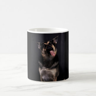 Tysk Shepherd puppy hund lusy Mug Kaffemugg
