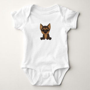 Tysk Shepherd Puppy Hund T Shirt