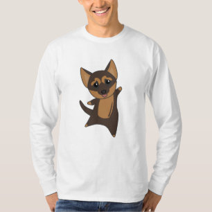 Tysk Shepherd Puppy Hund T Shirt