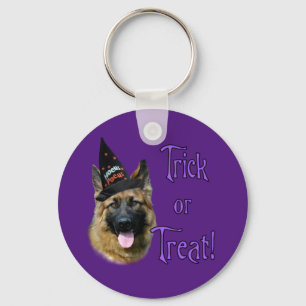 Tysk shepherd (sable) Trick Nyckelring