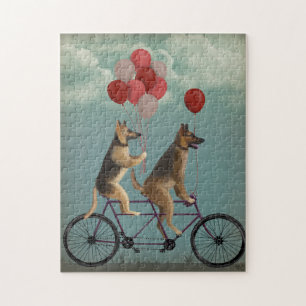 Tysk Shepherd Tandem Pussel