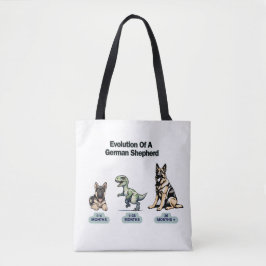 Tysk Shepherd Tote Bag Tygkasse