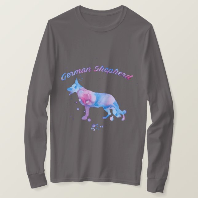 Tysk Shepherd Tröja (Design framsida)