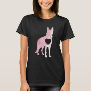 Tysk Shepherd Valentines day Cupid Kärlek Hund T Shirt