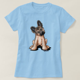 Tysk Shepherd Valp T Shirt