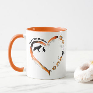 Tysk shepherd Varje Hund Matters Heart Pet Tassar Mugg