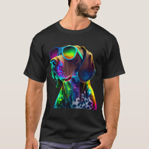 Tysk Shorthair Pointer Funny Gsp Pappa Mamma T Shirt