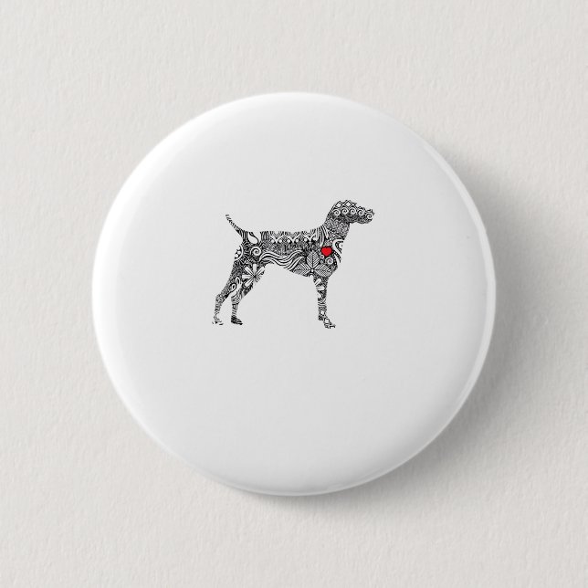 Tysk Shorthair Pointer I GSP Hund Mamma I Kärlek H Knapp (Framsida)