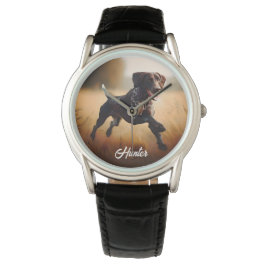 Tysk Shorthair Pointer Running Armbandsur