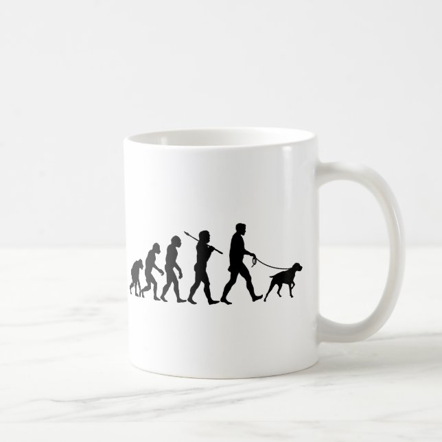 Tysk Shorthaired pekare Kaffemugg (Höger)