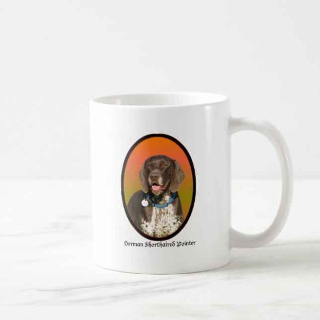 Tysk Shorthaired pekare Kaffemugg (Höger)