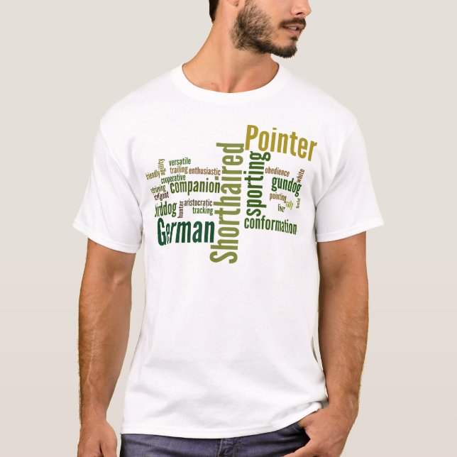 Tysk Shorthaired pekare Tee (Framsida)