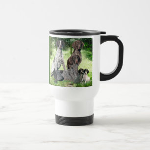 Tysk Shorthaired pekarefamiljtravel mug Resemugg